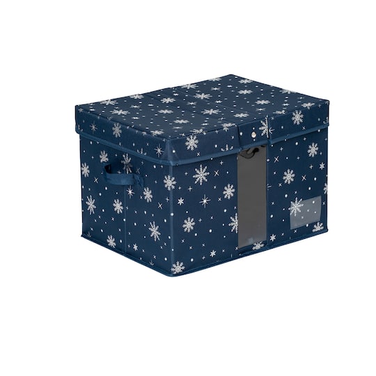 18&#x22; x 12&#x22; Honey Can Do Deluxe Holiday Storage Box